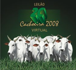 LEILÃO 2C CACHOEIRA 2008 VIRTUAL - 13 DE DEZEMBRO 