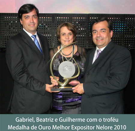  NELORE FEST: CACHOEIRA RECEBE MEDALHA DE OURO EXPOSITOR PARANÁ 2010