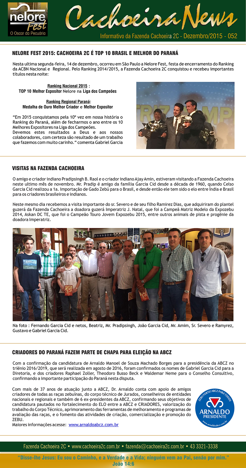 cachoeira news