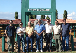 MR. PRADIPSINGH RAOL VISITA A FAZENDA CACHOEIRA 2C